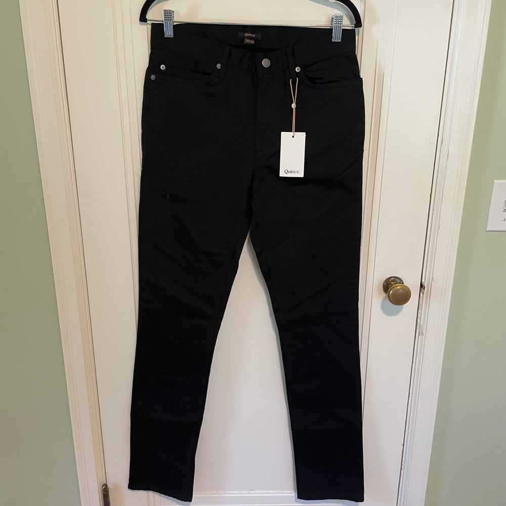 NWT Quince Mens Traveler Stretch 5-Pocket Pants 30x34